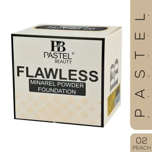 Pastel Beauty Flawless Foundation Powder–02 Peach
